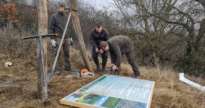 Erdei tanösvény épül a Szejkén